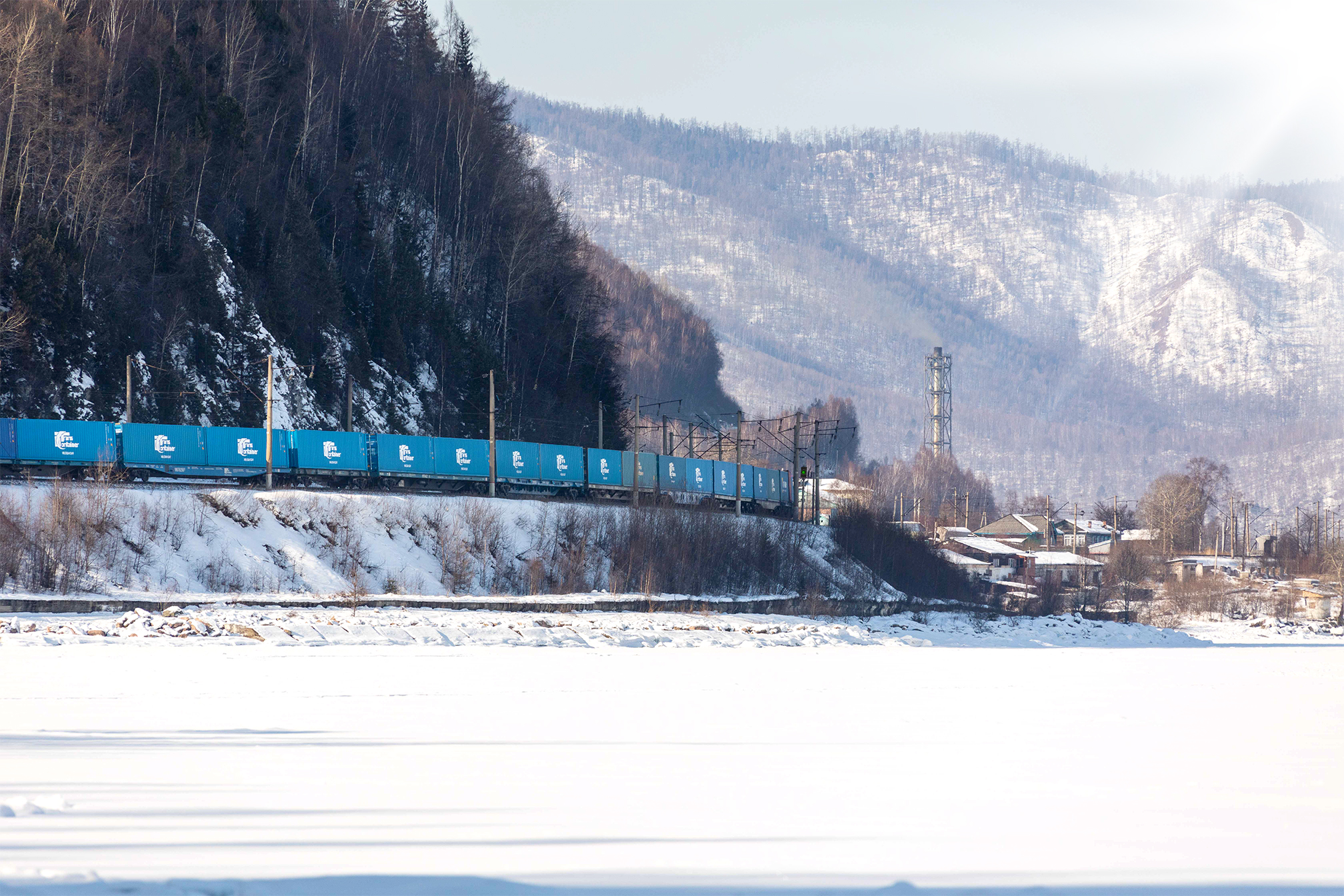 «ТрансКонтейнер» возобновил перевозки угля в open top-контейнерах из Иркутска в Китай